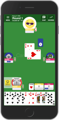 Play Court Piece online at CardzMania