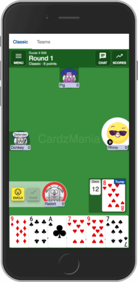 Play Durak online at CardzMania