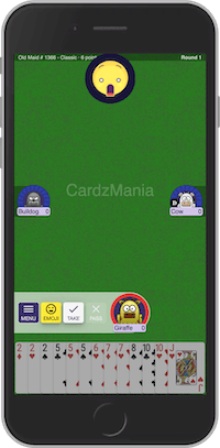 Play Old Maid online at CardzMania