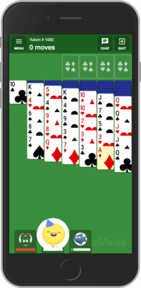 Play Yukon Solitaire online at CardzMania