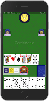 Play Bingo online at CardzMania